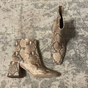 Sam Edelman Bootie Heels - new with tag! Size 9.